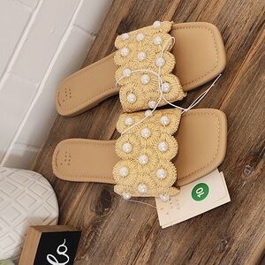 A New Day Pearl Sandals, 10